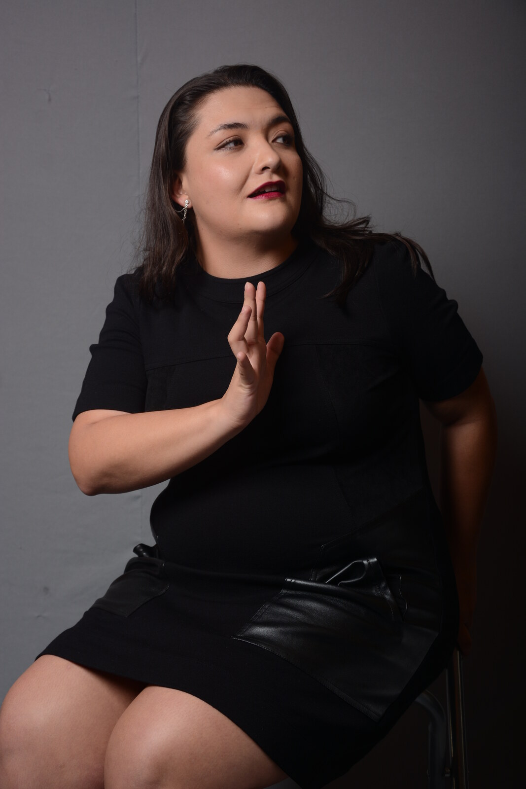 Retrato de archivo de Alejandra Ley en una sesión de 2015